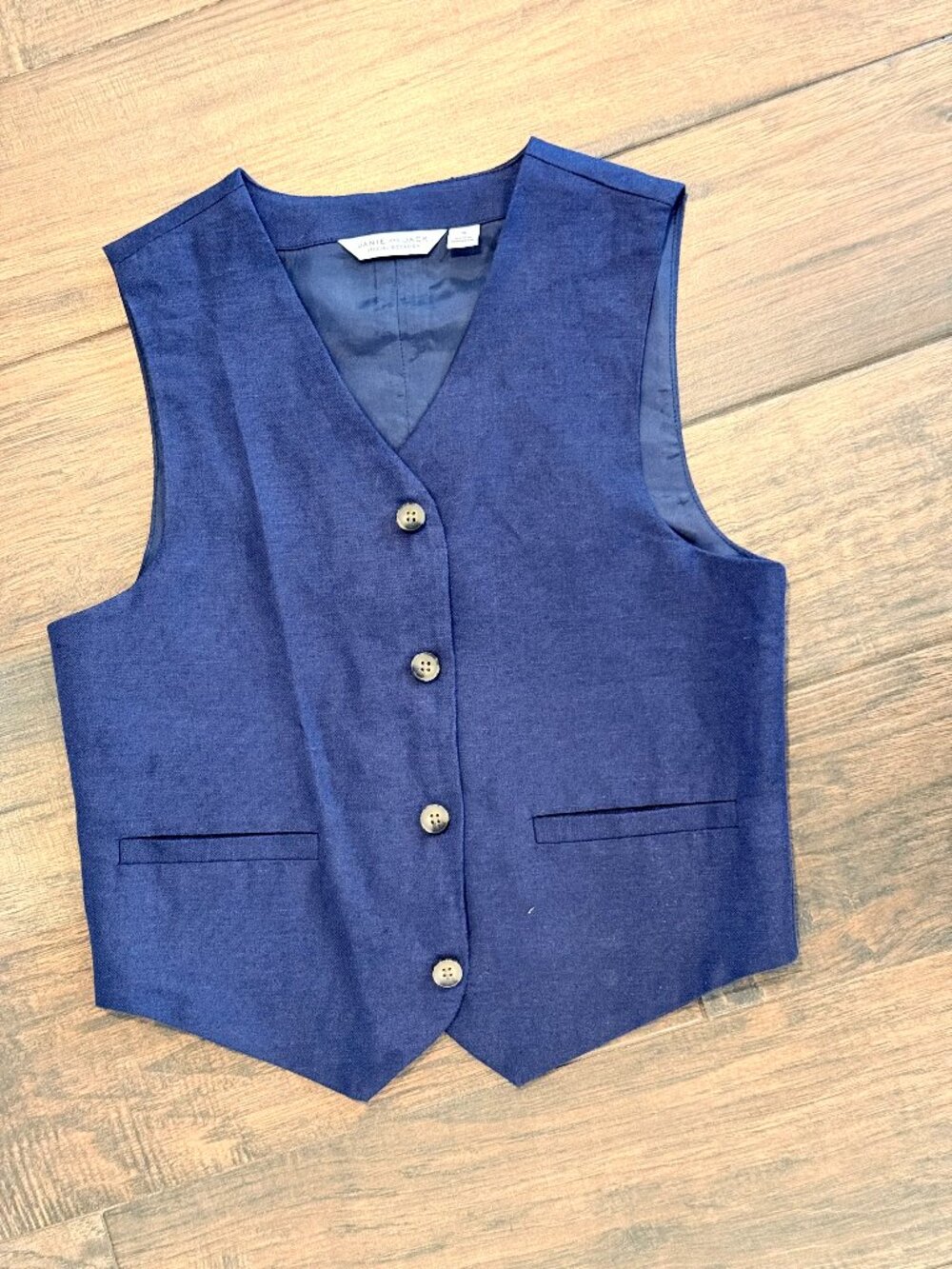 Janie and Jack Navy Vest